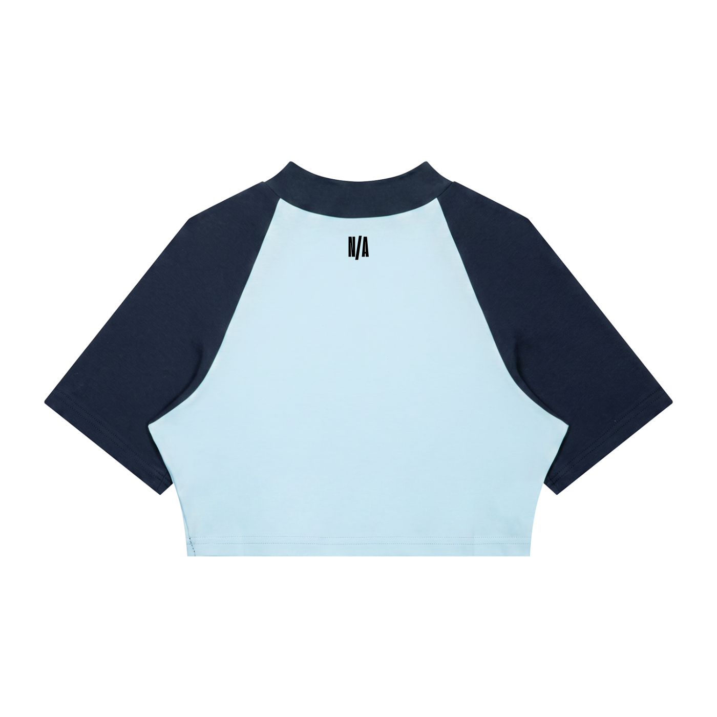 Women’s Color Block Raglan Crop T-Shirt ODMPOD