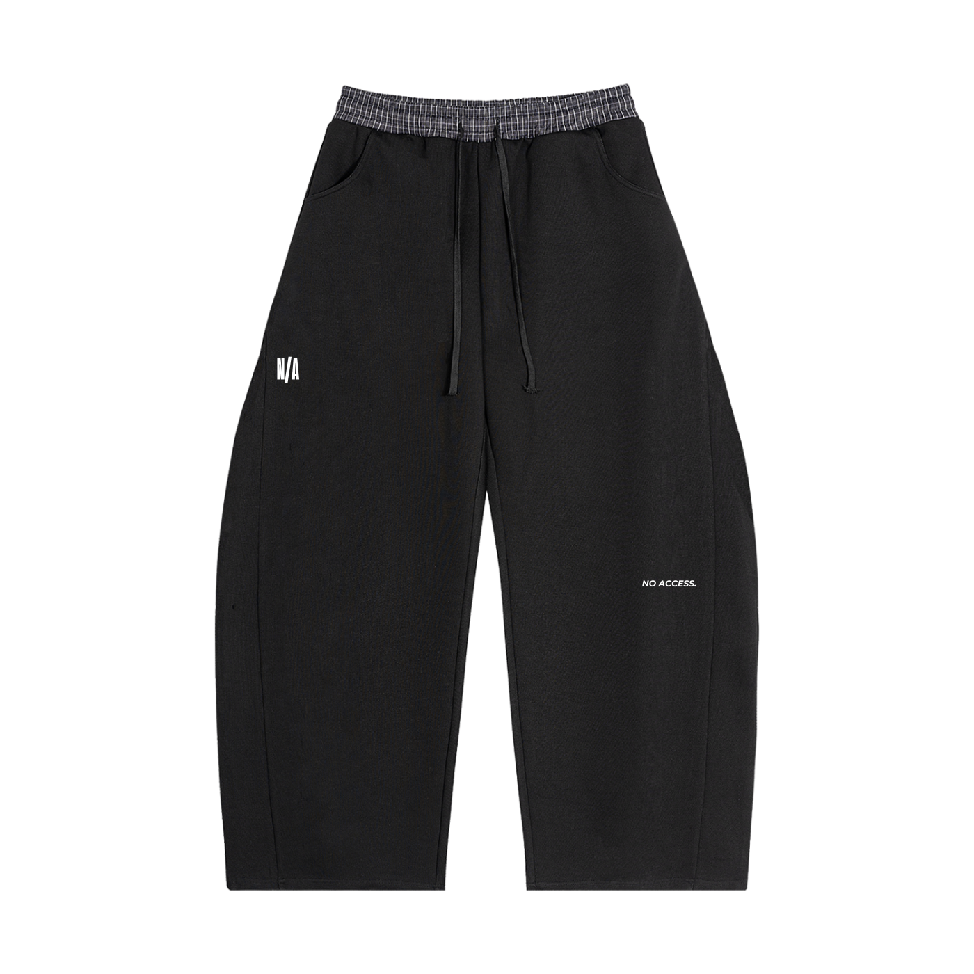 CORE SWEATPANTS / PLAID SET