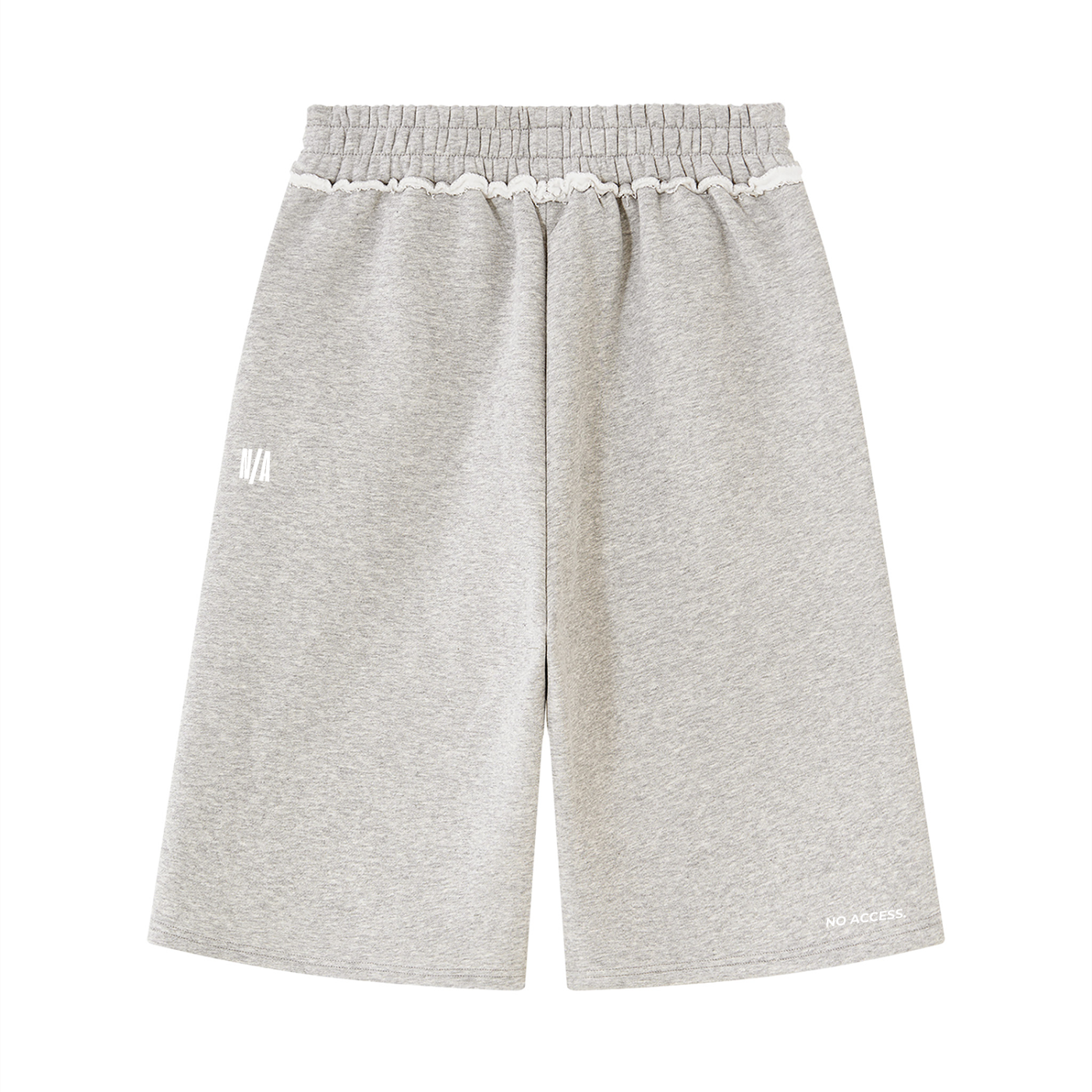 Unisex Raw Edge Fleece Shorts ODMPOD