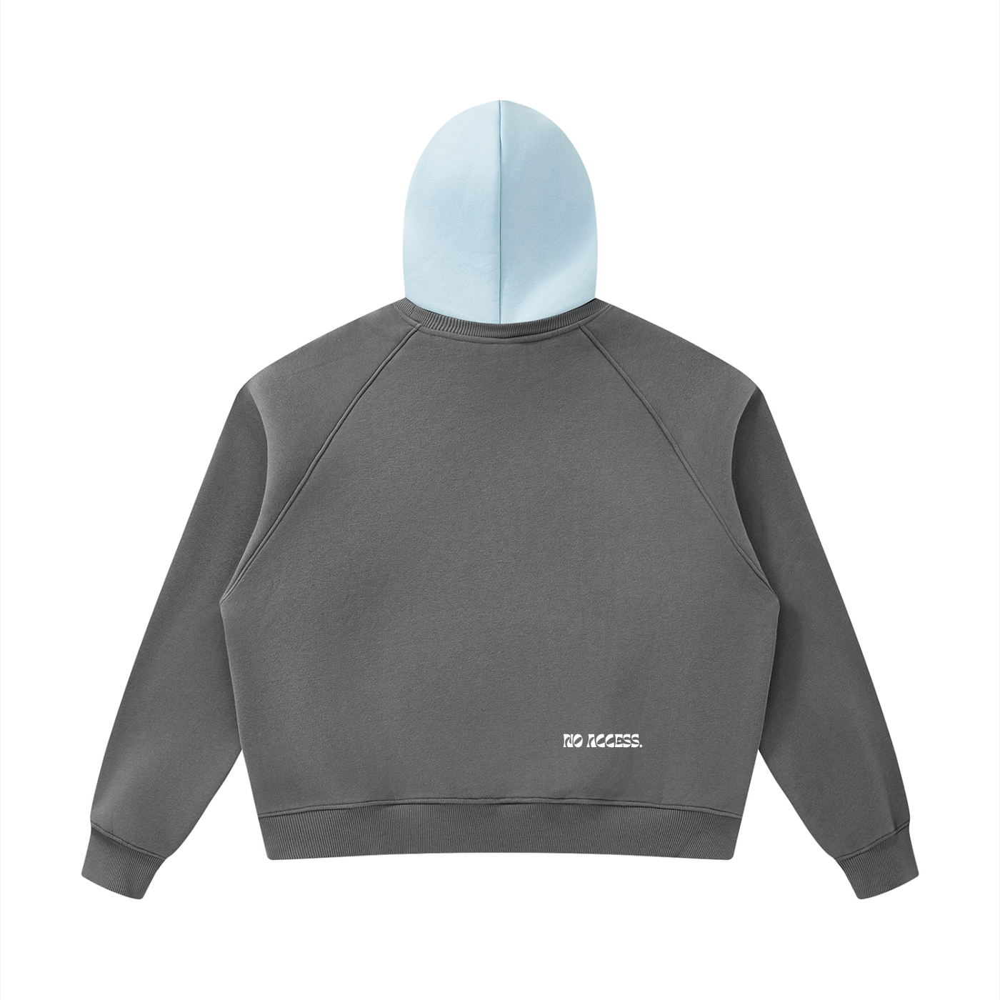 Unisex Fleece Raglan Color Block Hoodie ODMPOD