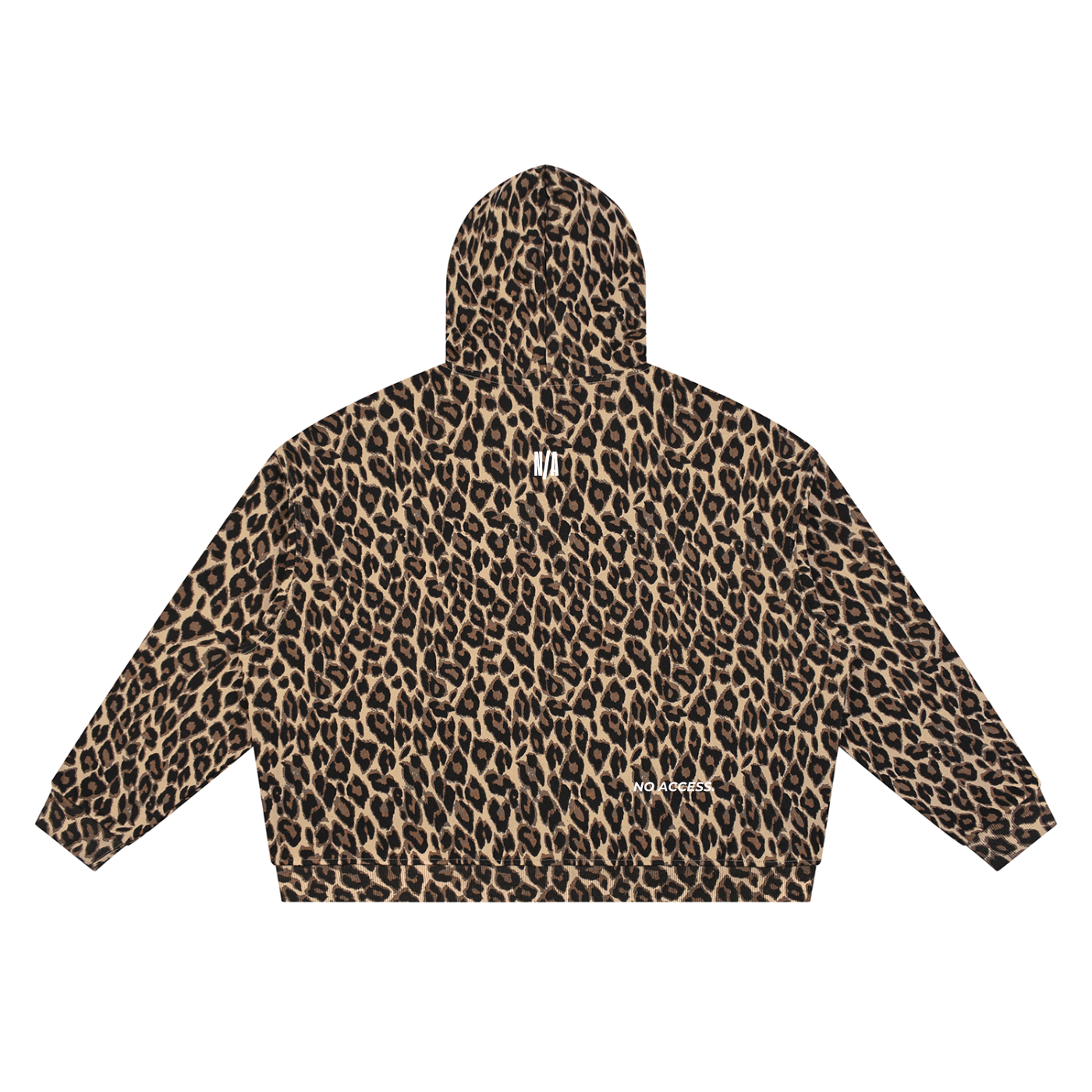 Unisex Leopard Full Zip Hoodie ODMPOD