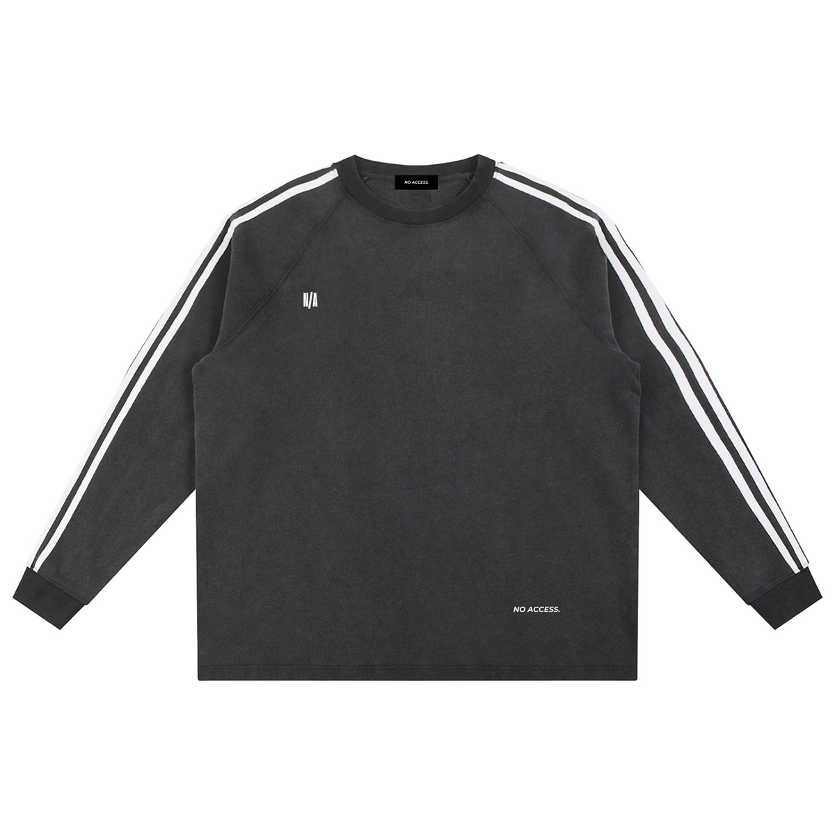 Snow Washed Contrast Tape Sweatshirt ODMPOD