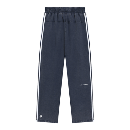 Snow Washed Contrast Tape Sweatpants ODMPOD