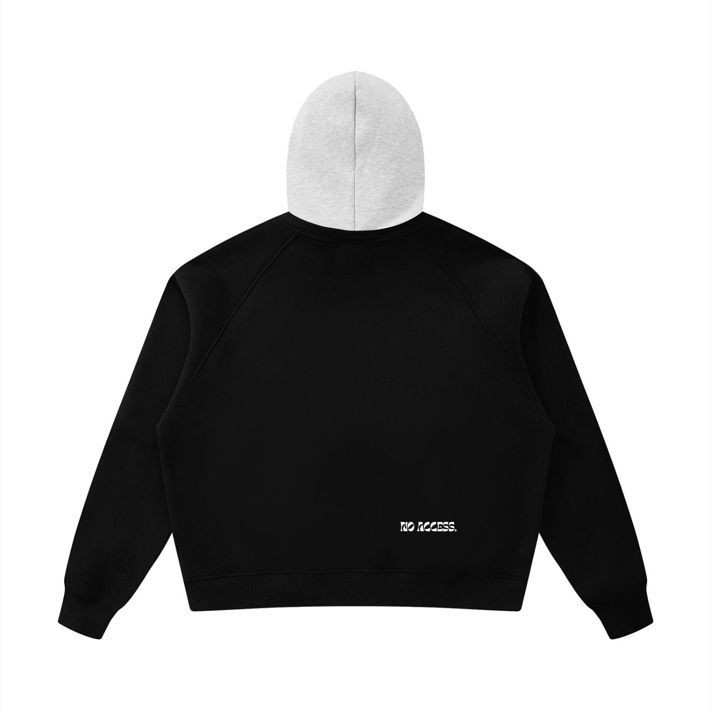 Unisex Fleece Raglan Color Block Hoodie ODMPOD
