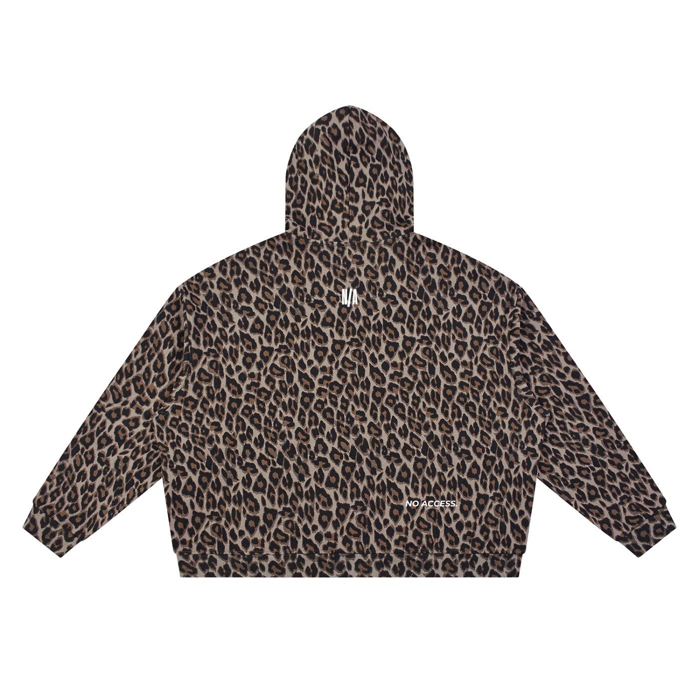 Unisex Leopard Full Zip Hoodie ODMPOD