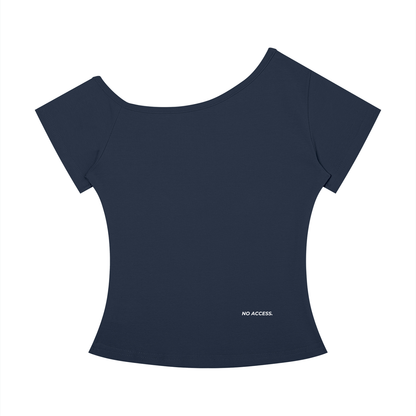 Women’s Off-the-Shoulder T-Shirt ODMPOD