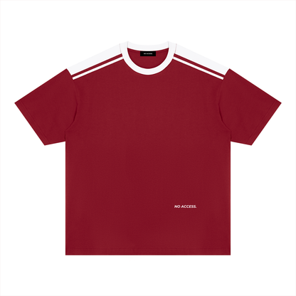 Unisex Color Block Loose T-Shirt ODMPOD