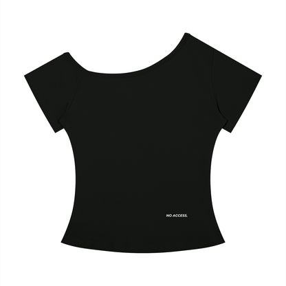 Women’s Off-the-Shoulder T-Shirt ODMPOD