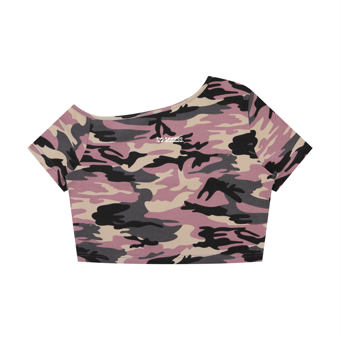 WAVE STATE FALLEN SHOULDER TEE / CAMO SET
