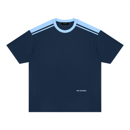 Unisex Color Block Loose T-Shirt ODMPOD