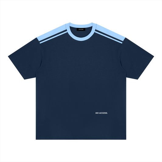 Unisex Color Block Loose T-Shirt ODMPOD