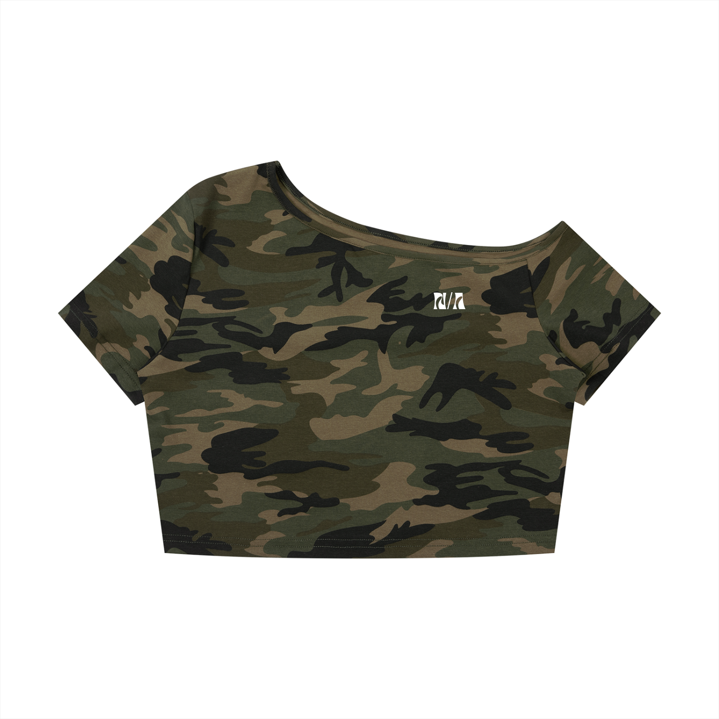 WAVE STATE FALLEN SHOULDER TEE / CAMO SET
