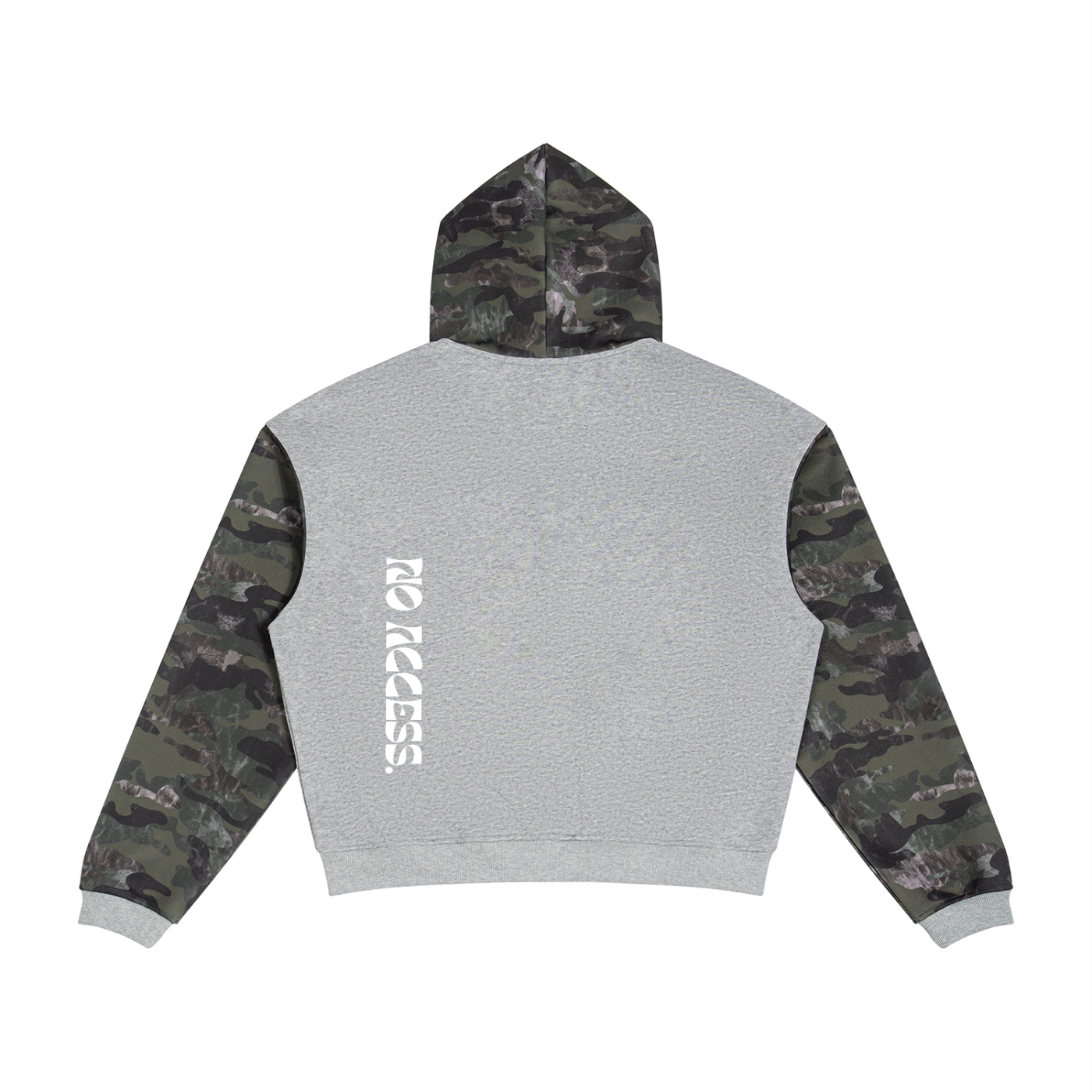 CORE ZIP HOODIE / CAMO COLOUR BLOCK ODMPOD