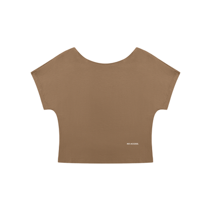 Women's Open-Back T-Shirt ODMPOD