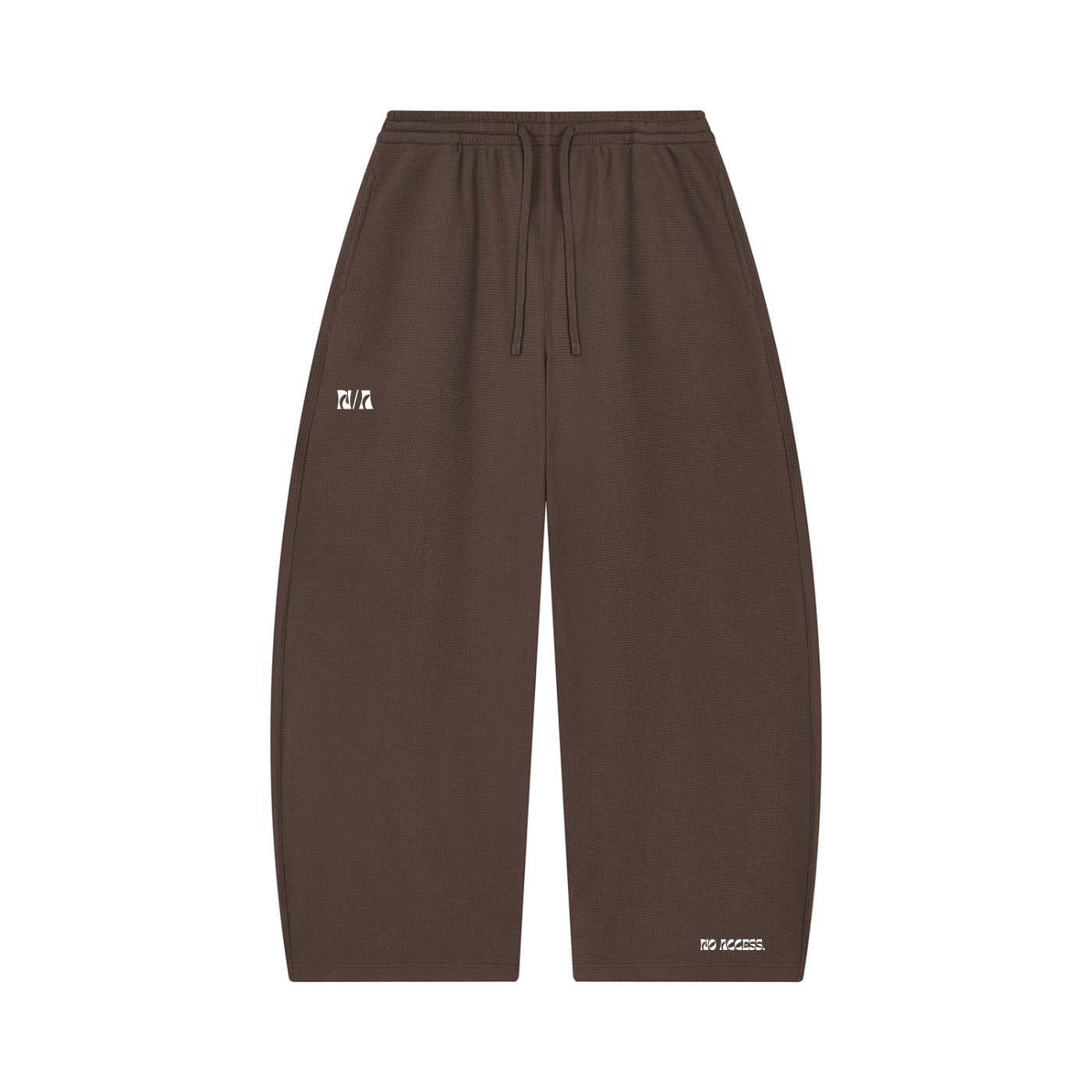 WAVE STATE BARREL PANTS / WAFFLE SET