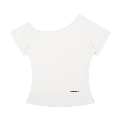 Women’s Off-the-Shoulder T-Shirt ODMPOD