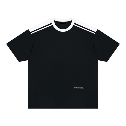 Unisex Color Block Loose T-Shirt ODMPOD