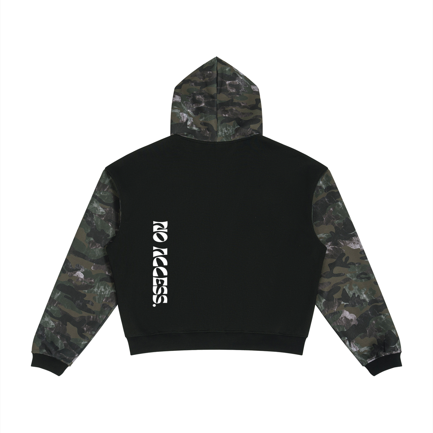 CORE ZIP HOODIE / CAMO COLOUR BLOCK ODMPOD