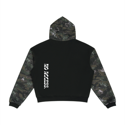 CORE ZIP HOODIE / CAMO COLOUR BLOCK ODMPOD