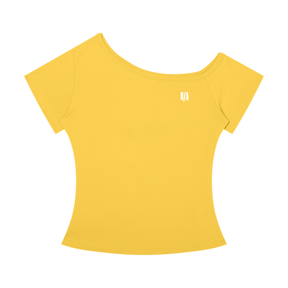 Women’s Off-the-Shoulder T-Shirt ODMPOD