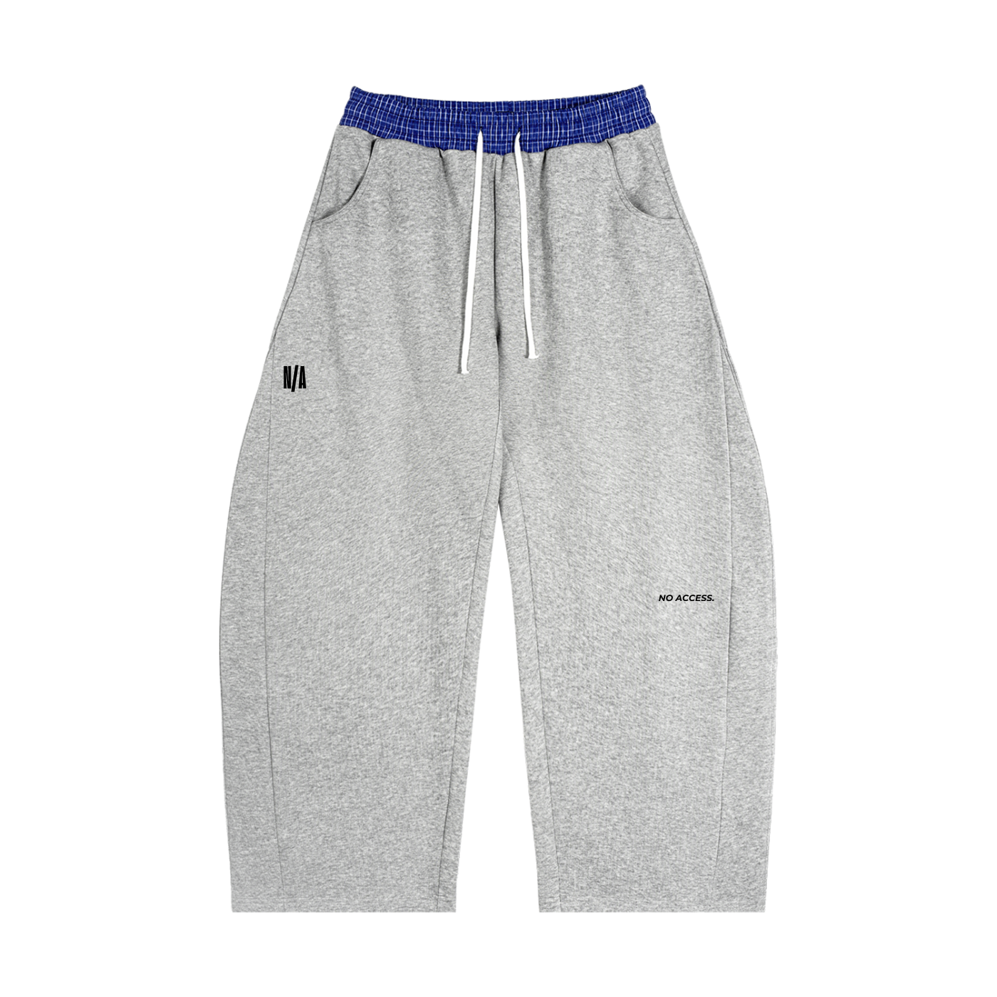 CORE SWEATPANTS / PLAID SET