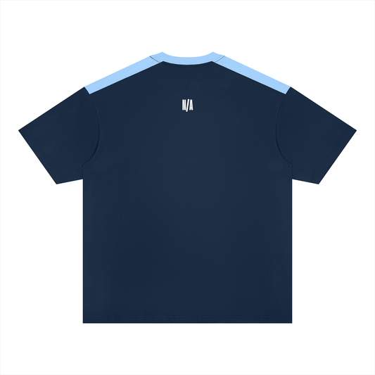 Unisex Color Block Loose T-Shirt ODMPOD