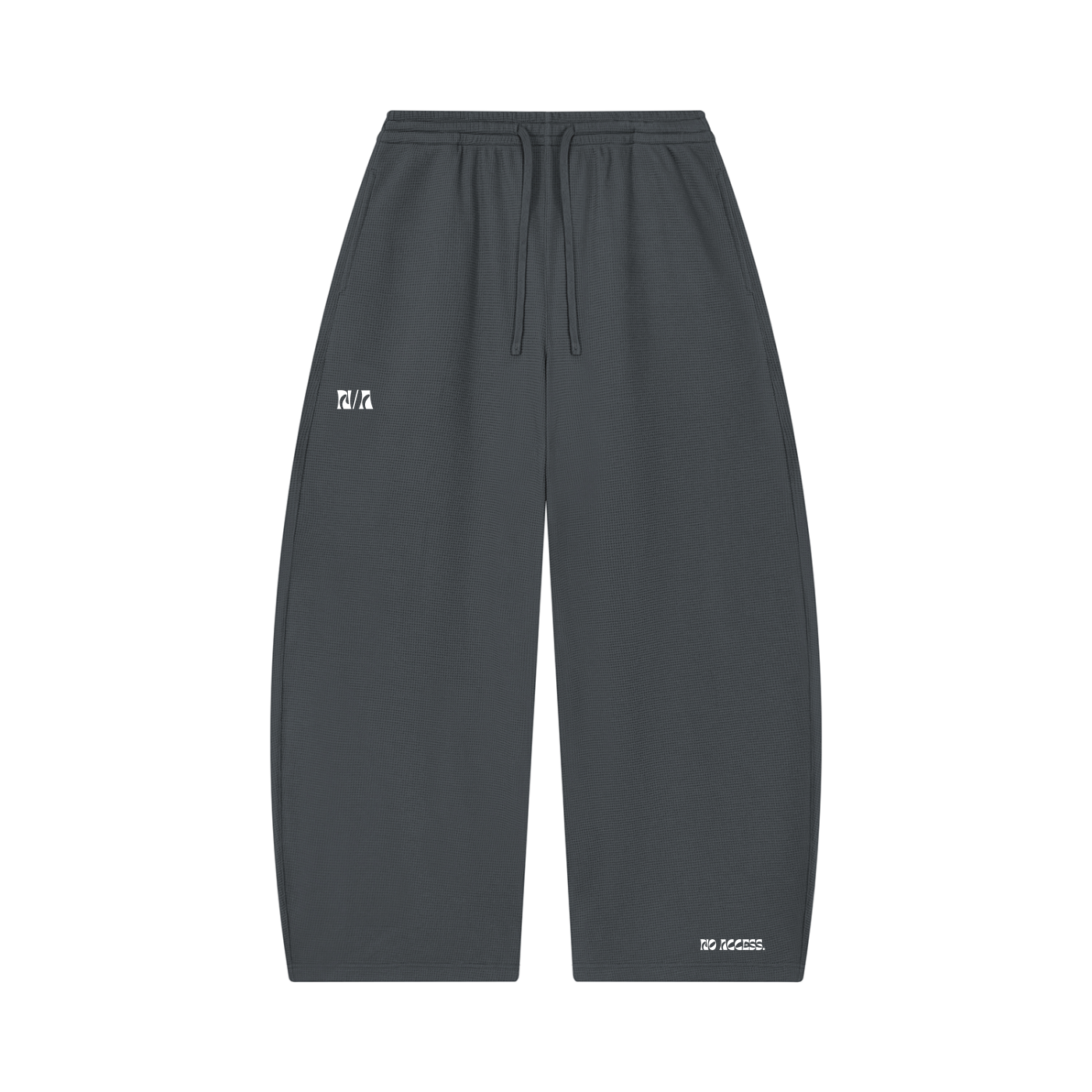 WAVE STATE BARREL PANTS / WAFFLE SET