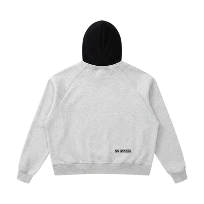 Unisex Fleece Raglan Color Block Hoodie ODMPOD