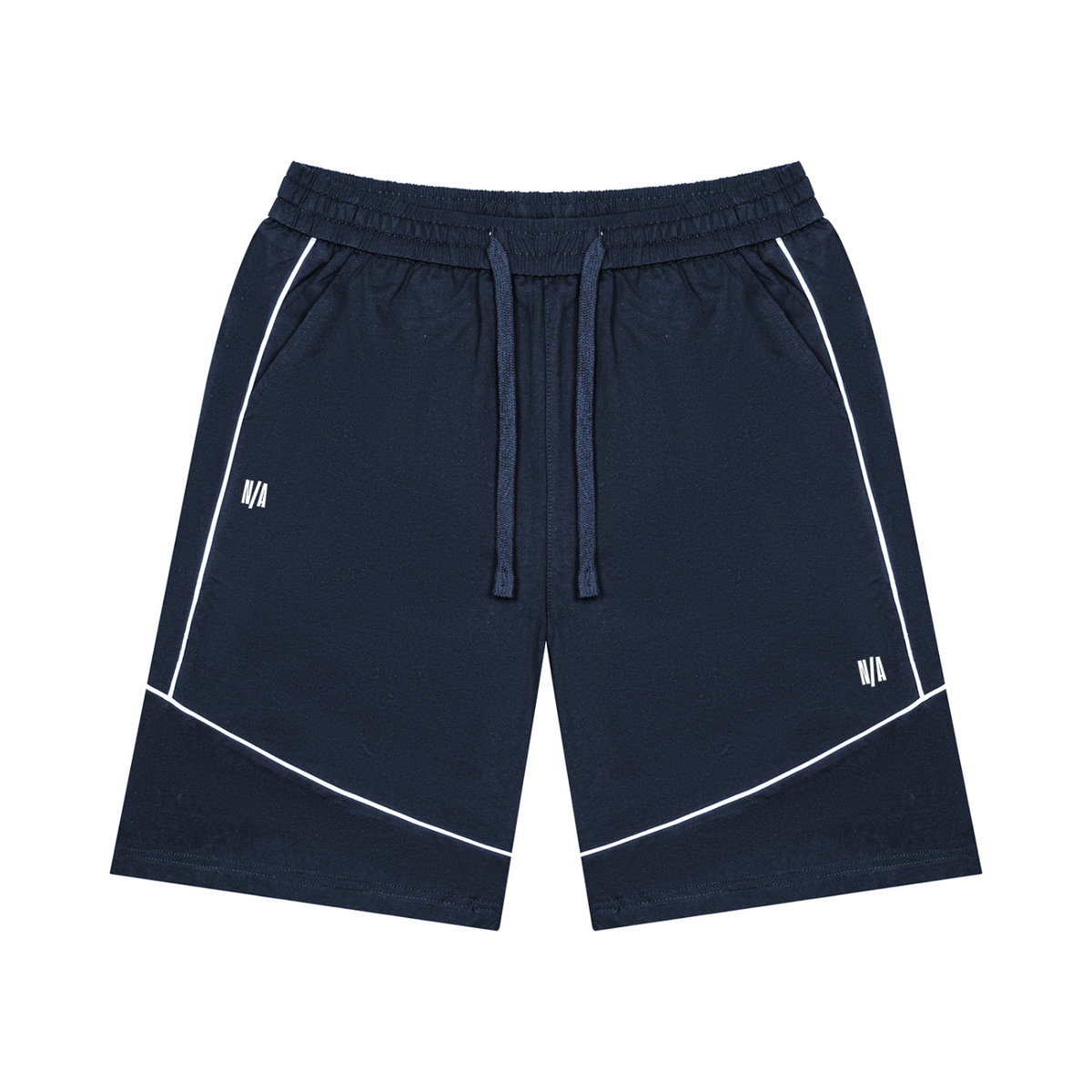 Unisex Piping Color Block Shorts ODMPOD