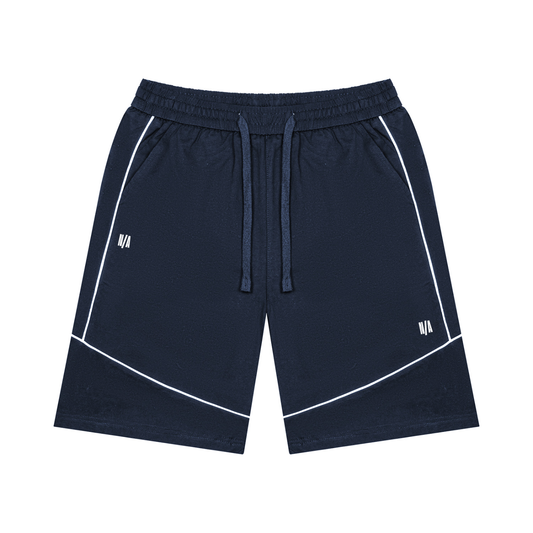 Unisex Piping Color Block Shorts ODMPOD