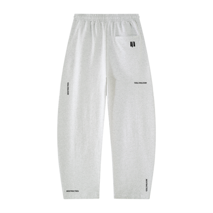 RESTRICTED / STITCH SWEATPANTS