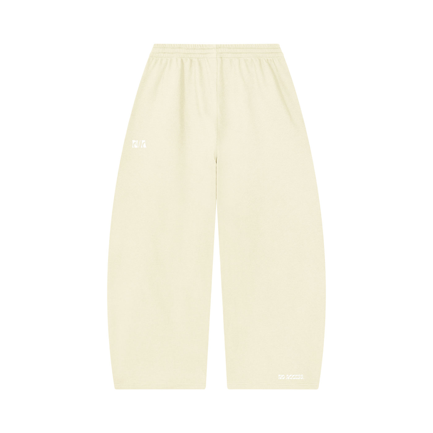 WAVE STATE BARREL PANTS / WAFFLE SET