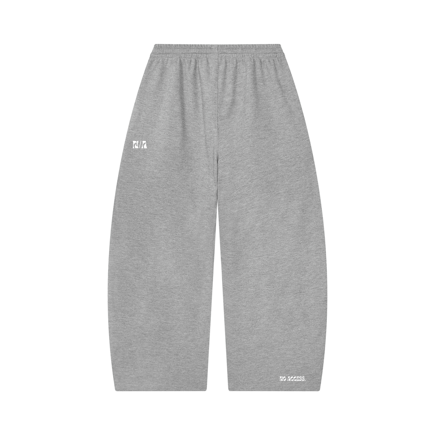 WAVE STATE BARREL PANTS / WAFFLE SET