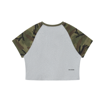 CORE CROP TOP / CAMO
