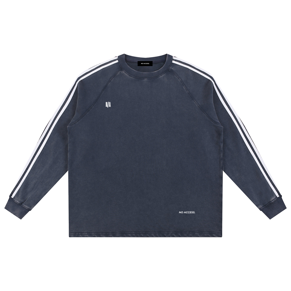Snow Washed Contrast Tape Sweatshirt ODMPOD