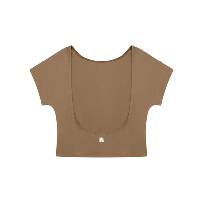 Women's Open-Back T-Shirt ODMPOD