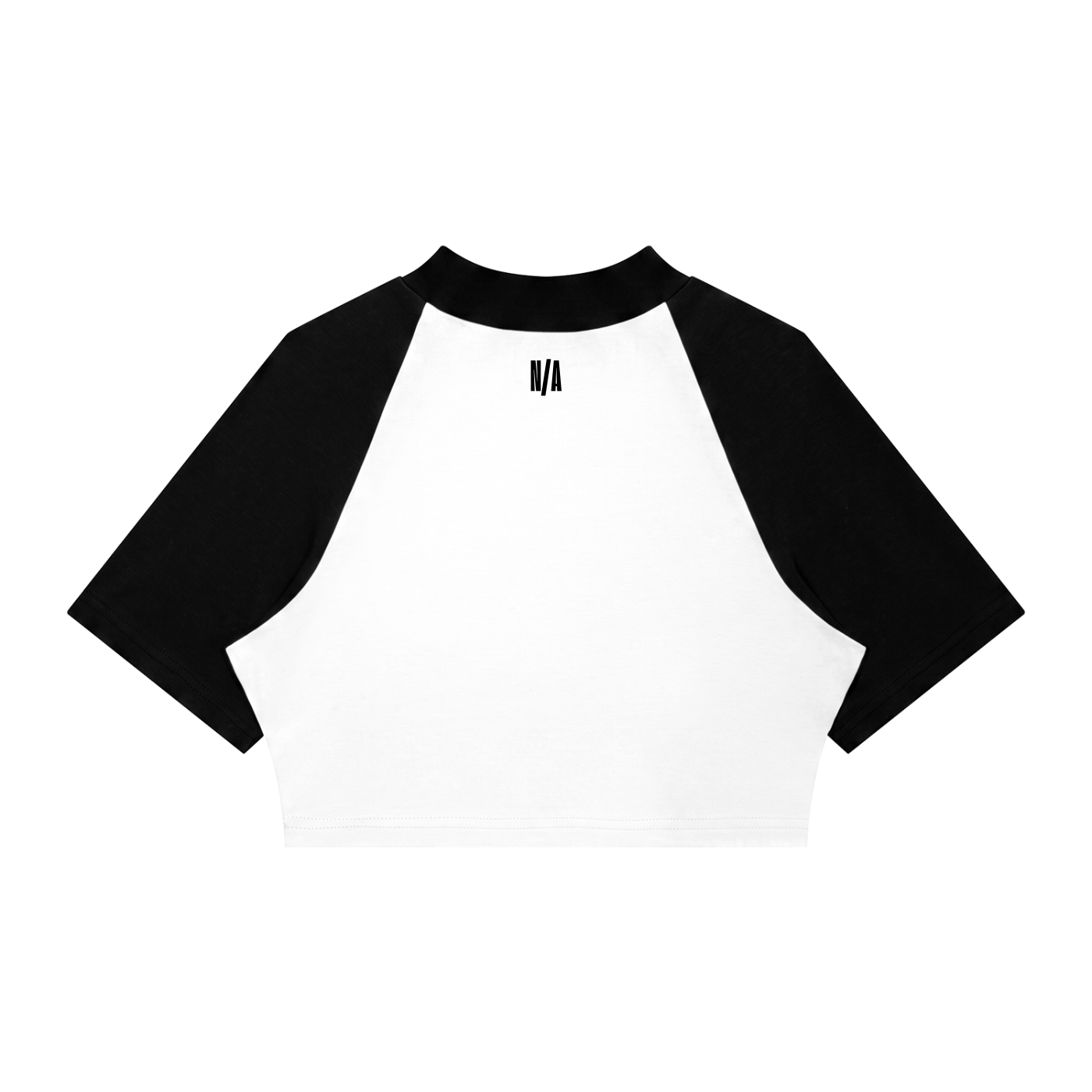 Women’s Color Block Raglan Crop T-Shirt ODMPOD