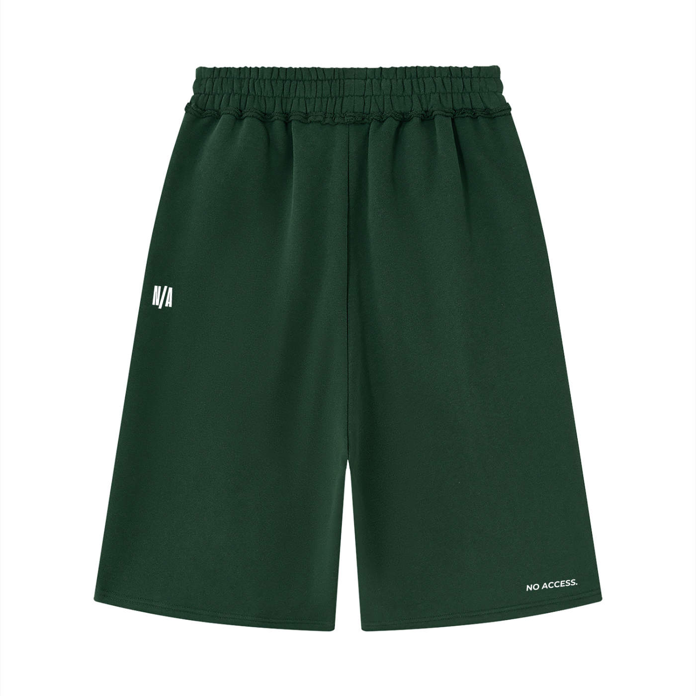 Unisex Raw Edge Fleece Shorts ODMPOD