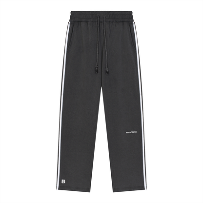Snow Washed Contrast Tape Sweatpants ODMPOD