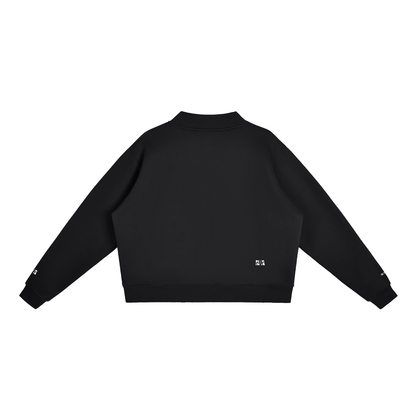 Essential Fleece Mock-Neck Crew Sweatshirt ODMPOD