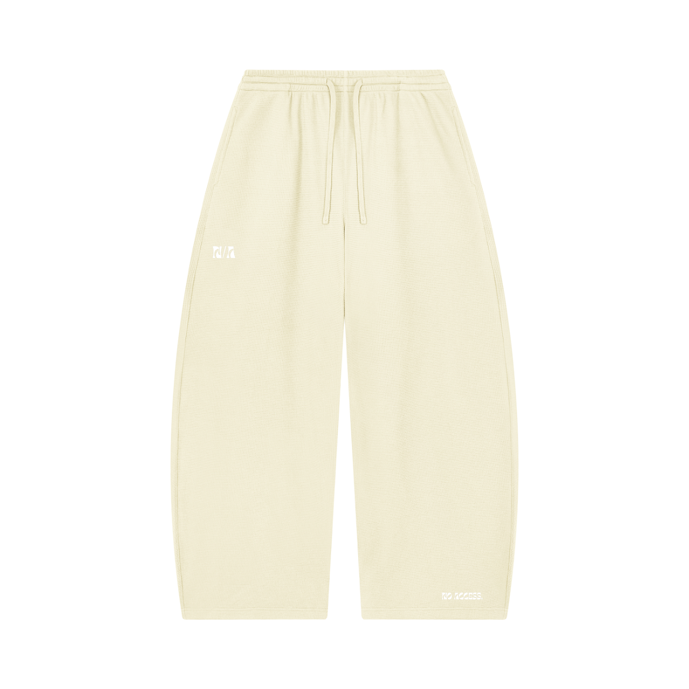 WAVE STATE BARREL PANTS / WAFFLE SET