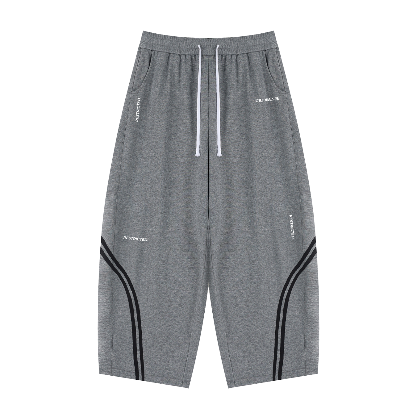 RESTRICTED / CURVE SWEATPANTS