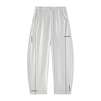 RESTRICTED / STITCH SWEATPANTS