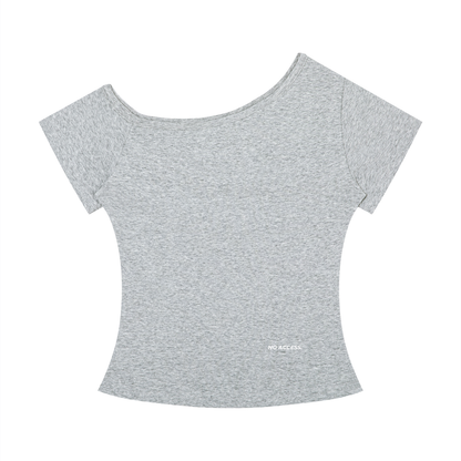 Women’s Off-the-Shoulder T-Shirt ODMPOD