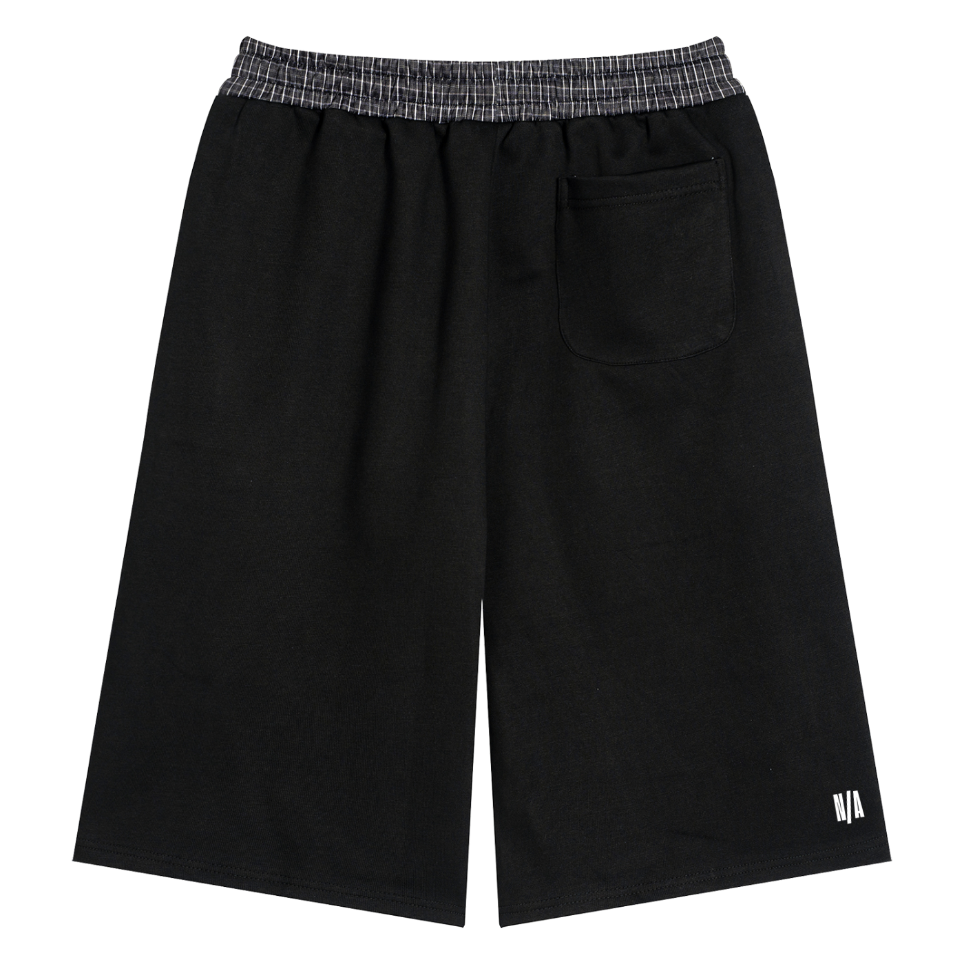 Unisex Plaid Waistband Shorts ODMPOD