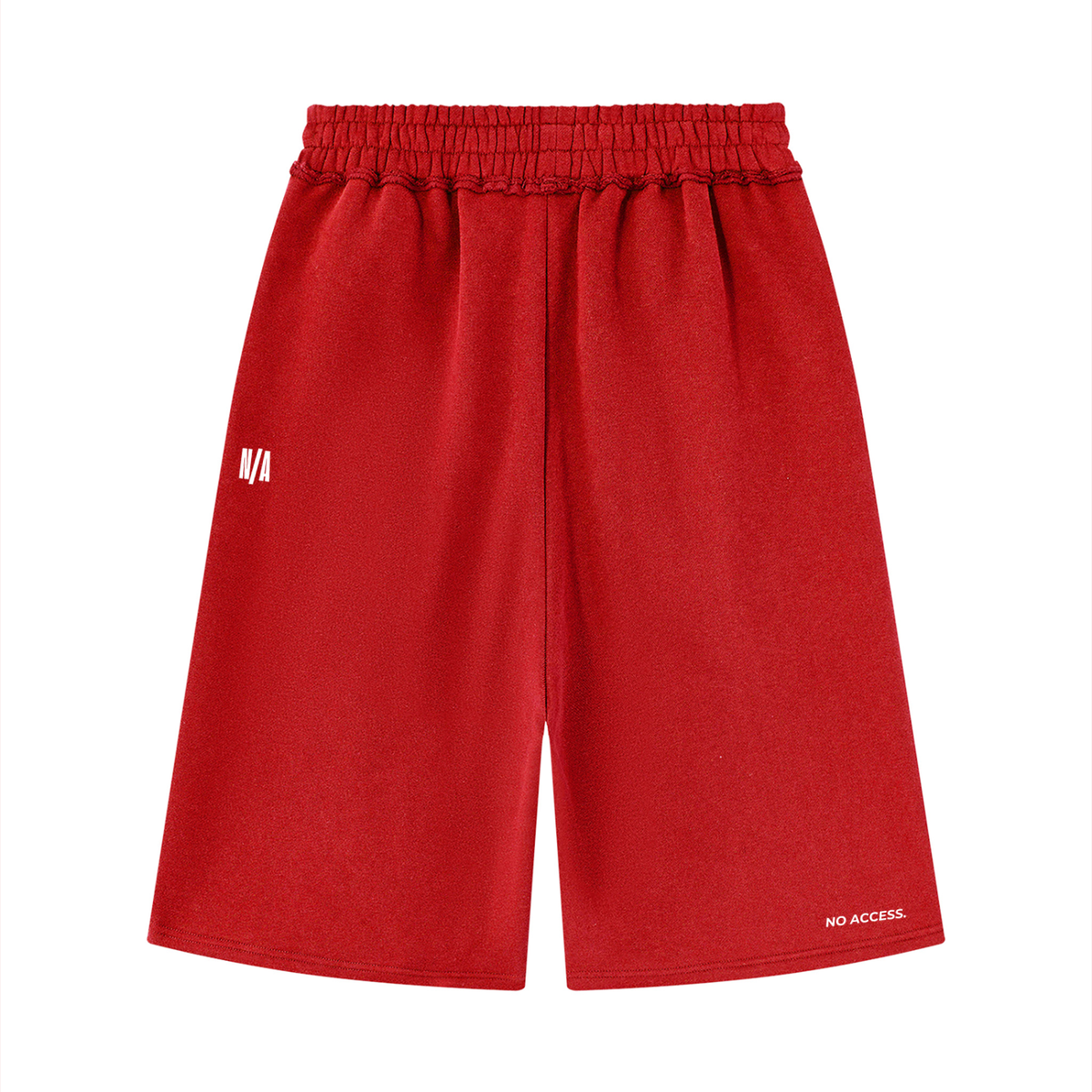 Unisex Raw Edge Fleece Shorts ODMPOD