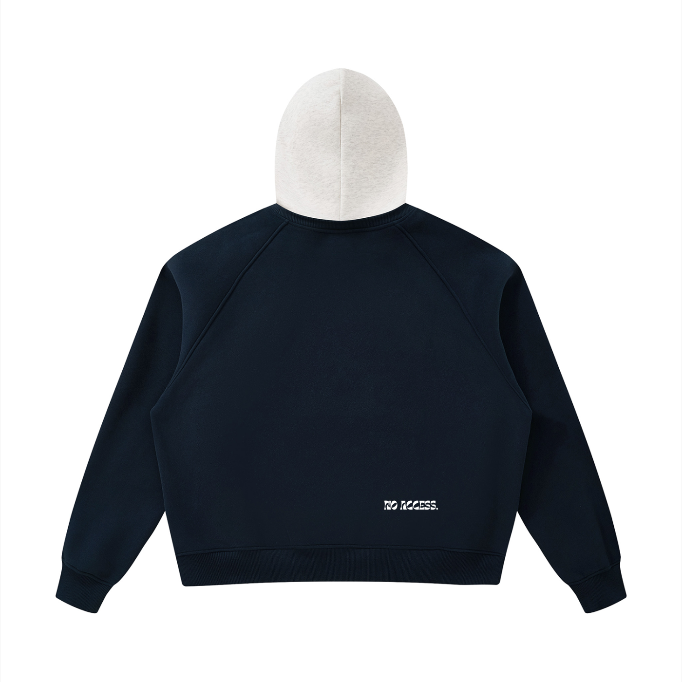 Unisex Fleece Raglan Color Block Hoodie ODMPOD