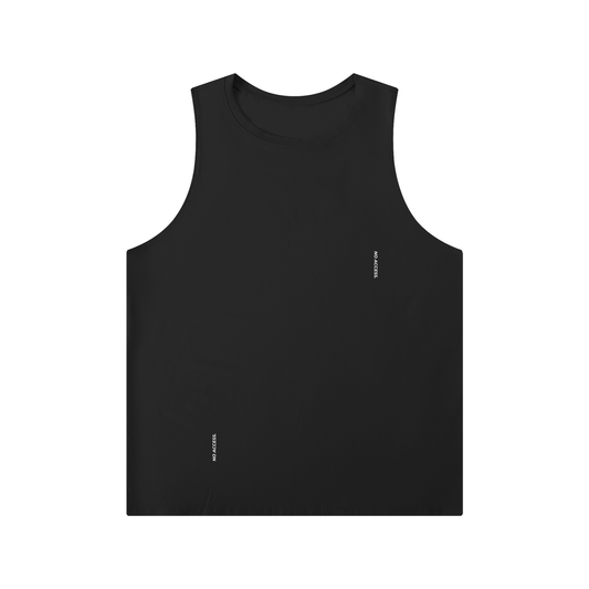 Men's Solid Color Crewneck Tank Top ODMPOD
