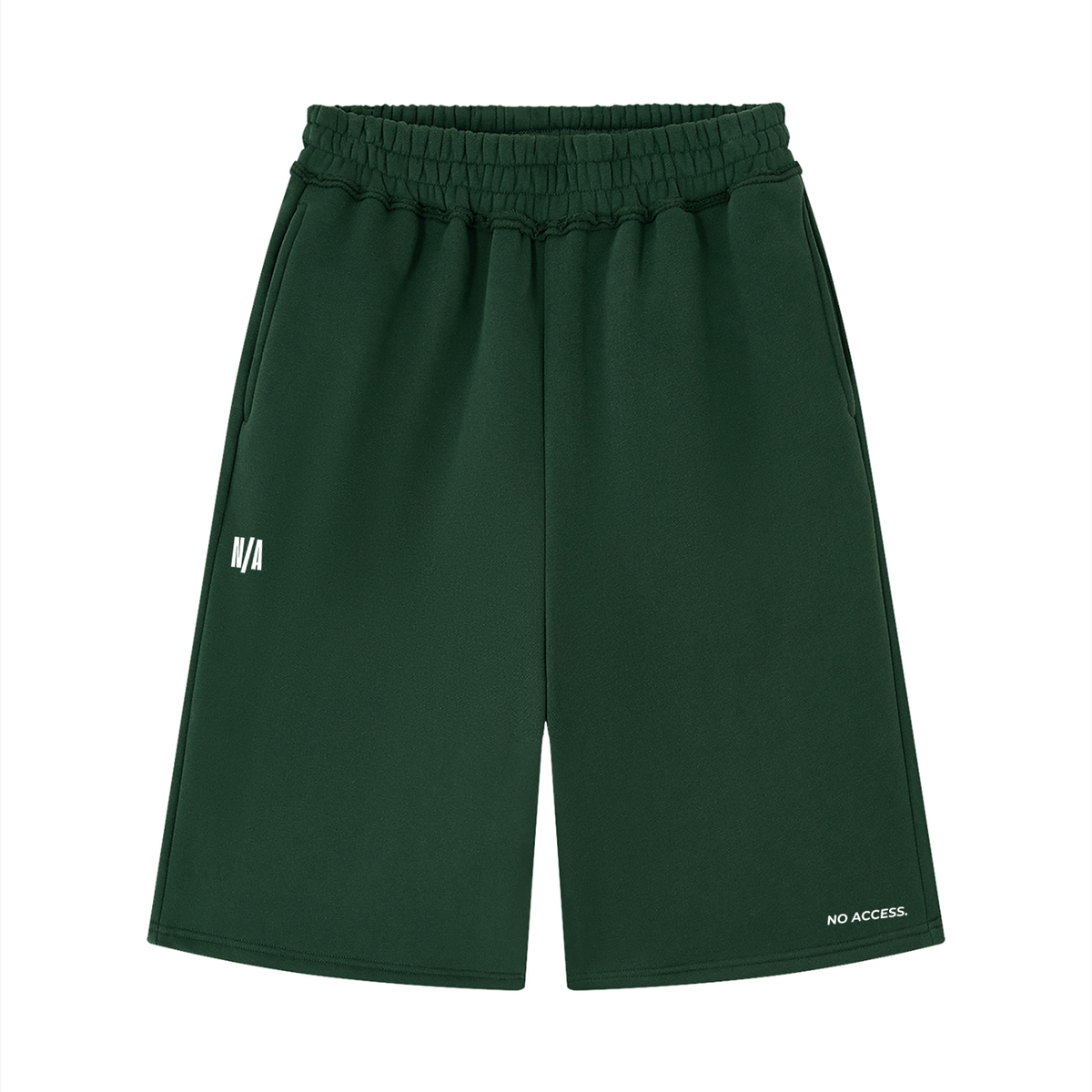 Unisex Raw Edge Fleece Shorts ODMPOD