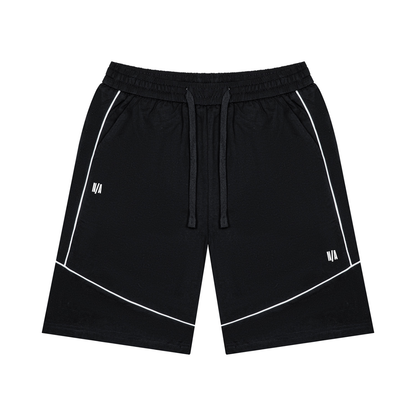 Unisex Piping Color Block Shorts ODMPOD